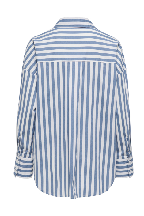Only blauwe dames blouse