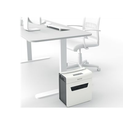 Leitz IQ Protect 6X - destructeur de documents coupe croisée - 6 feuilles - Corbeille 10 litres