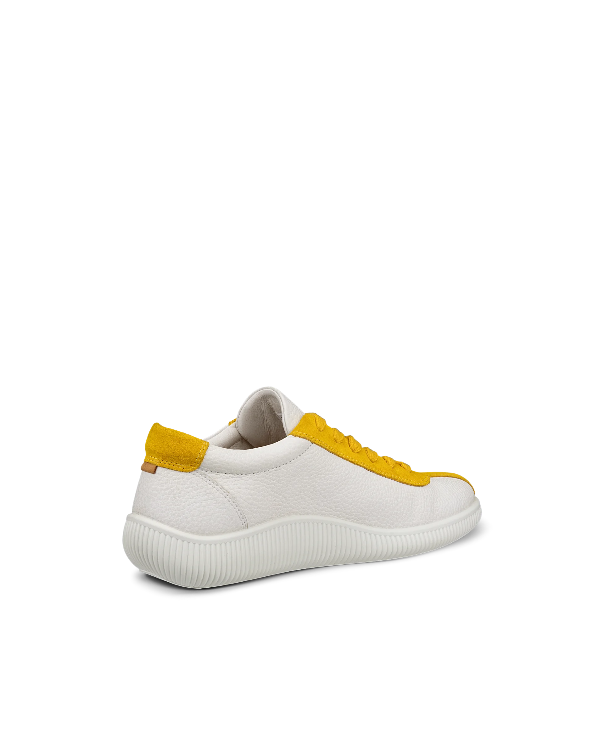 ECCO SOFT ZERO W Damen Ledersneaker Weiß