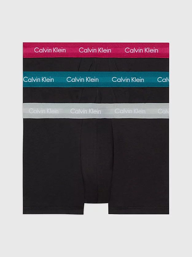 Pacote com 3 Cuecas Boxer de Cintura Baixa - Algodão Elástico
