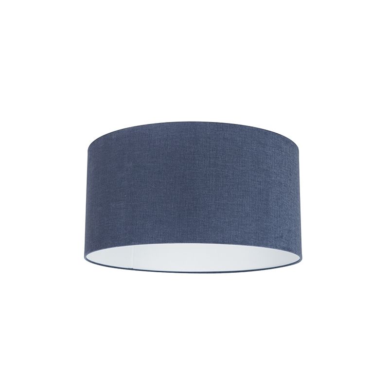 Stoffen lampenkap donkerblauw 50/50/25
