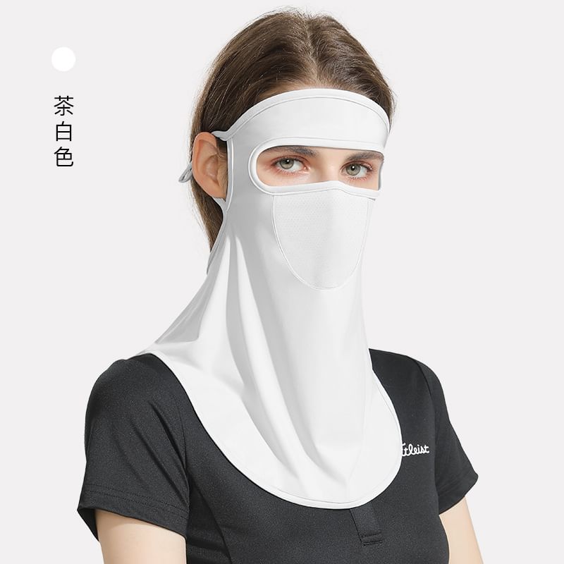 Rita Zita - Effen zonbeschermingsgezichtsmasker (verschillende ontwerpen)