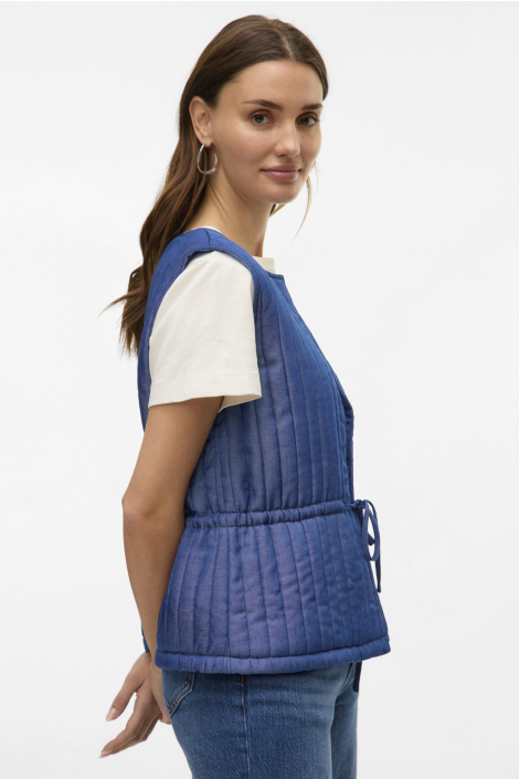 Vero Moda blauwe dames gilet