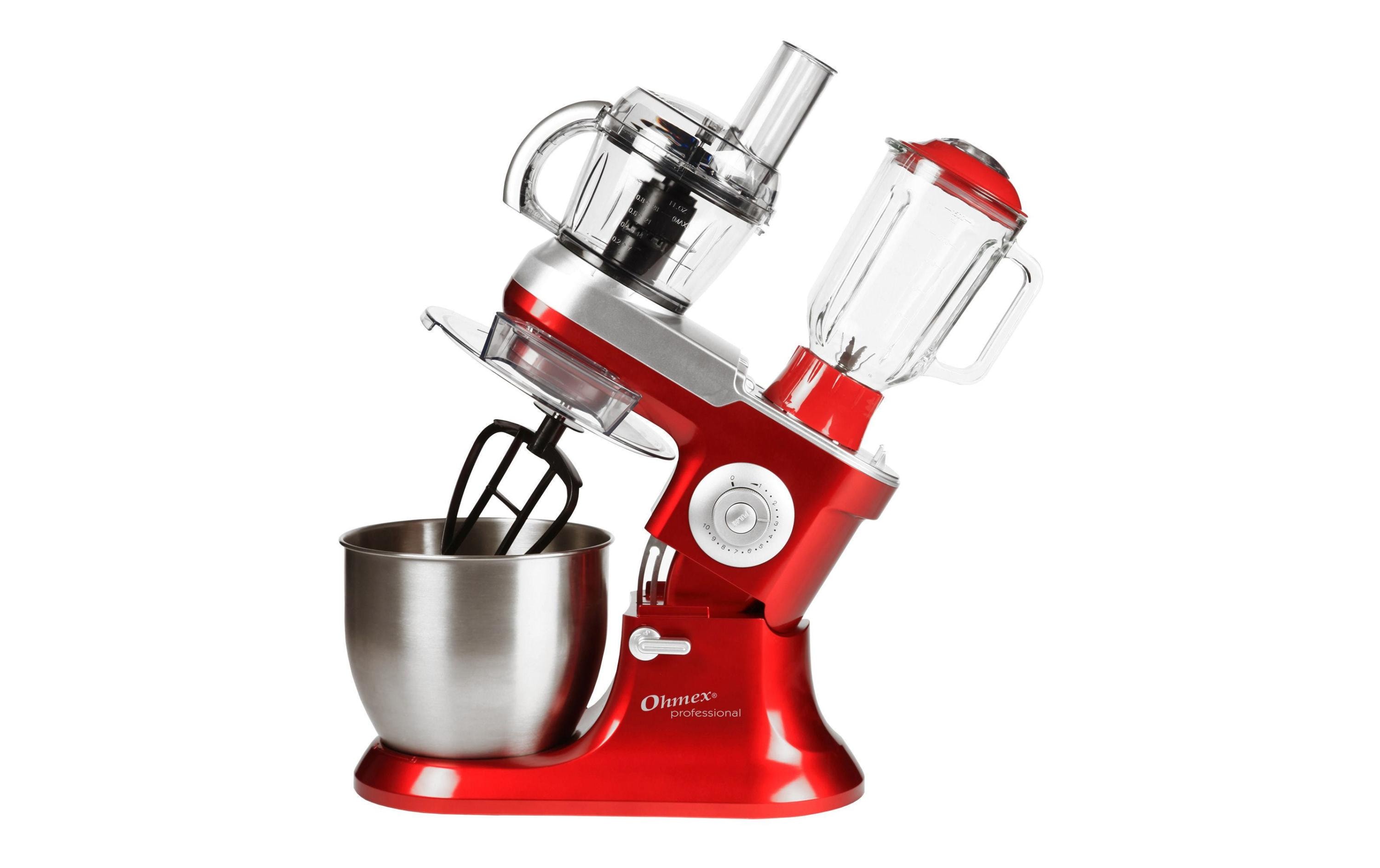 Küchenmaschine SMX 6100 Rot<br>Küchenmaschine mit Mixer und Food Processor