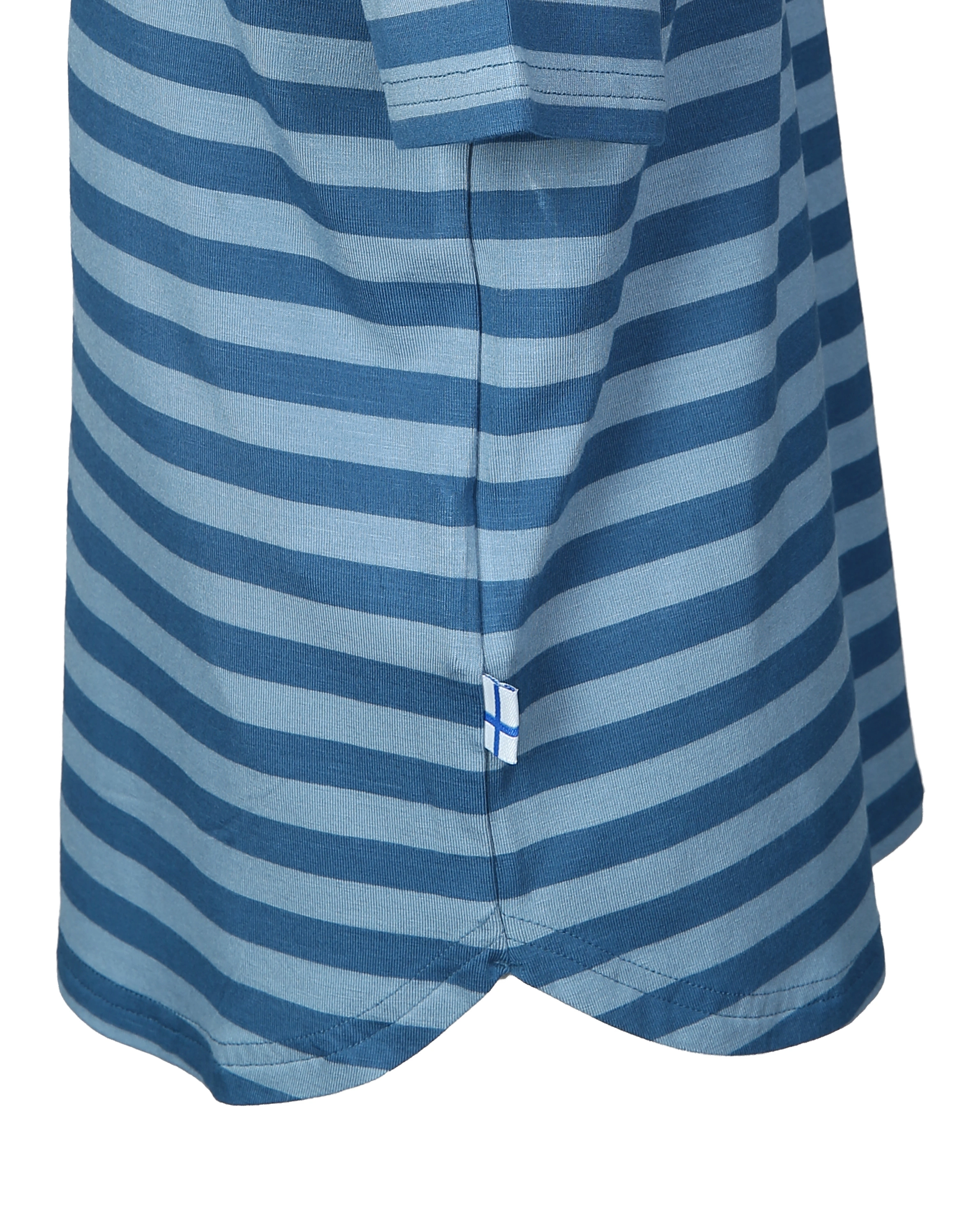 Jersey-T-Shirt MAALARI gestreift in dove/real teal