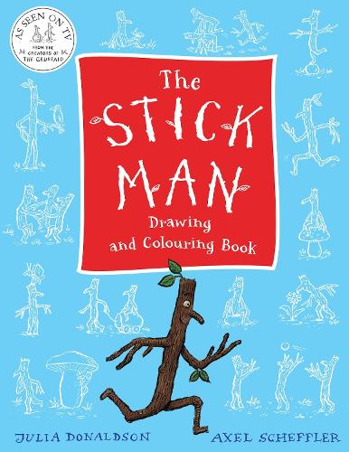 The Stick Man Drawing and Colouring Book (Paperback)