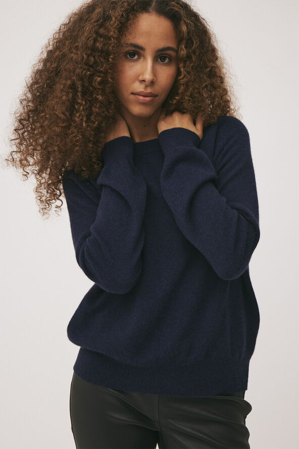 Magasin du Nord Collection Mabel 2 - 100% Cashmere Navy