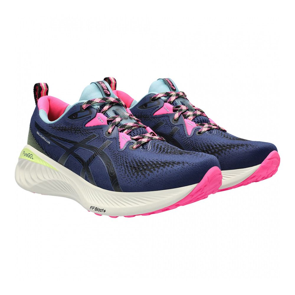 Asics GEL-CUMULUS 25 TR - Chaussures running Femme nature bathing/lime green