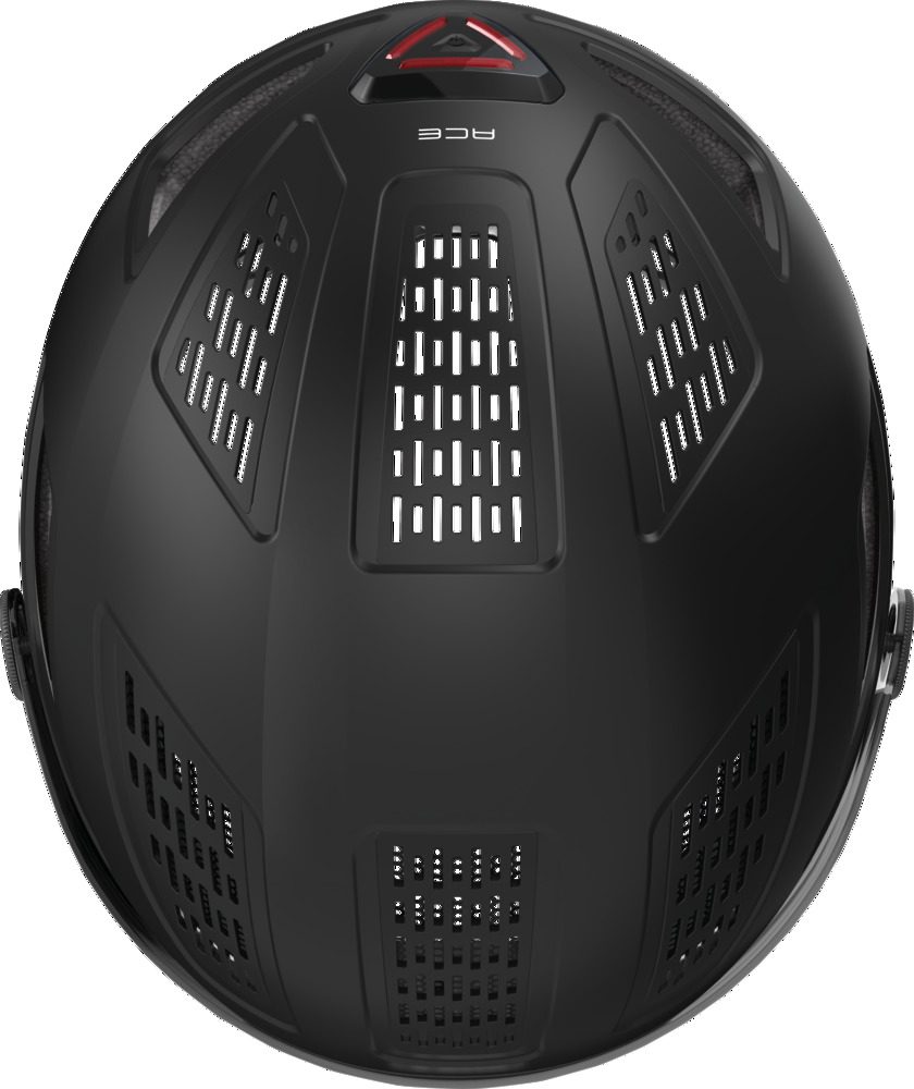 ABUS Hyban 2.0 ACE cykelhjelm LED sort