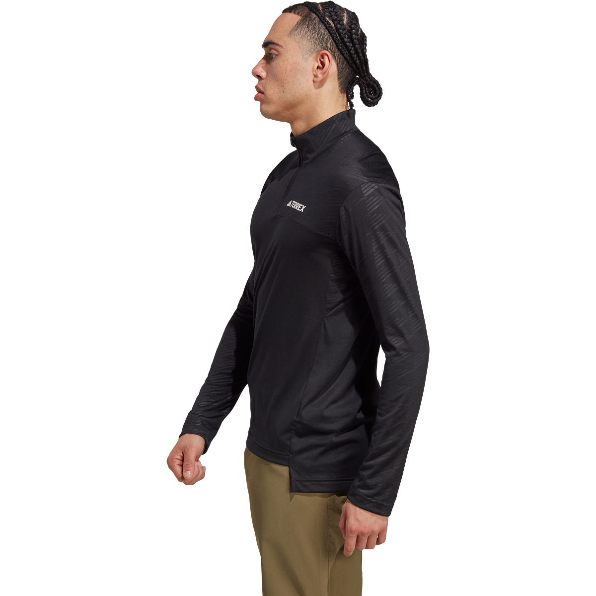 adidas Terrex Multi 1/2 Zip Langærmet T-shirt Herre