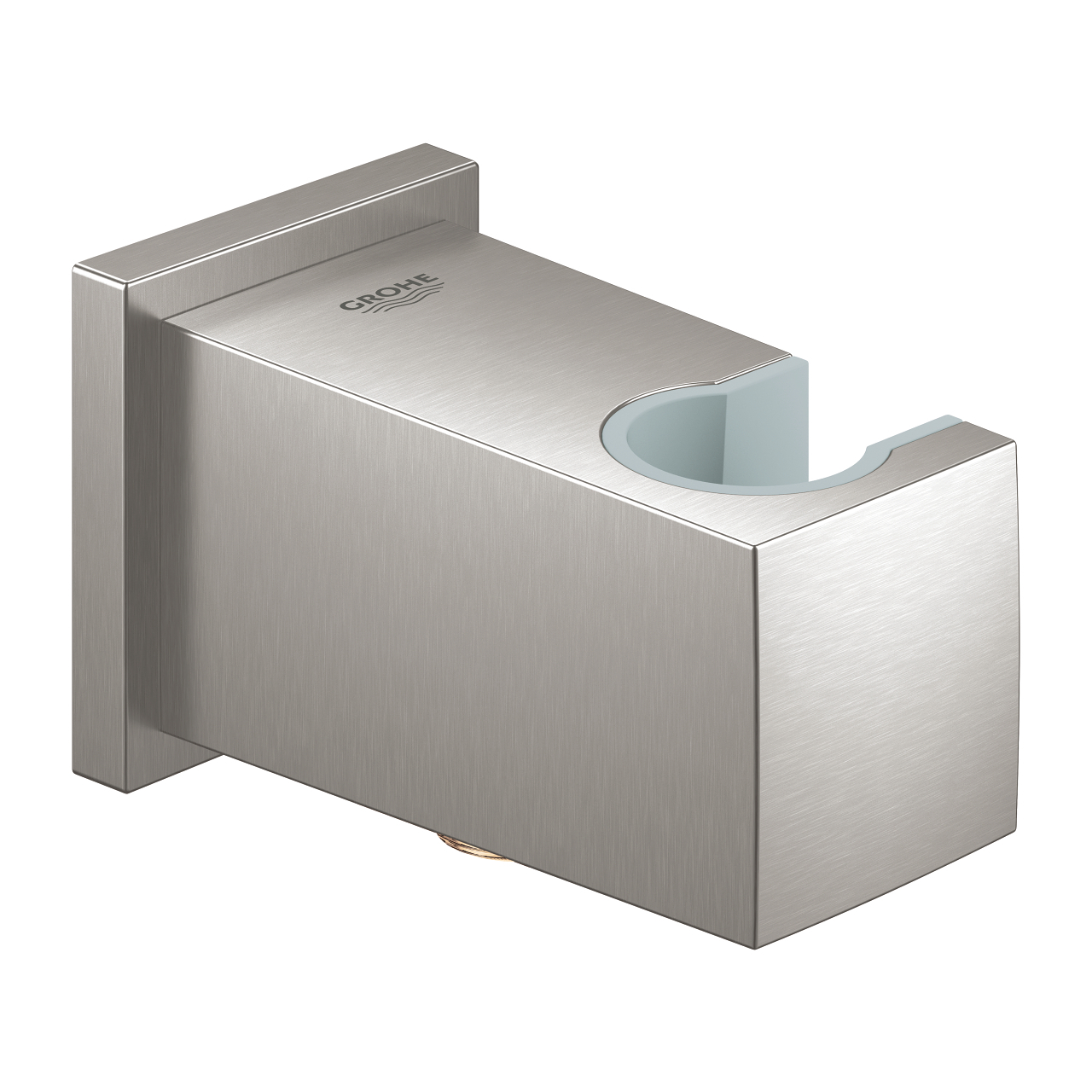 Grohe Euphoria Cube wandaansluitbocht m. wandhouder supersteel