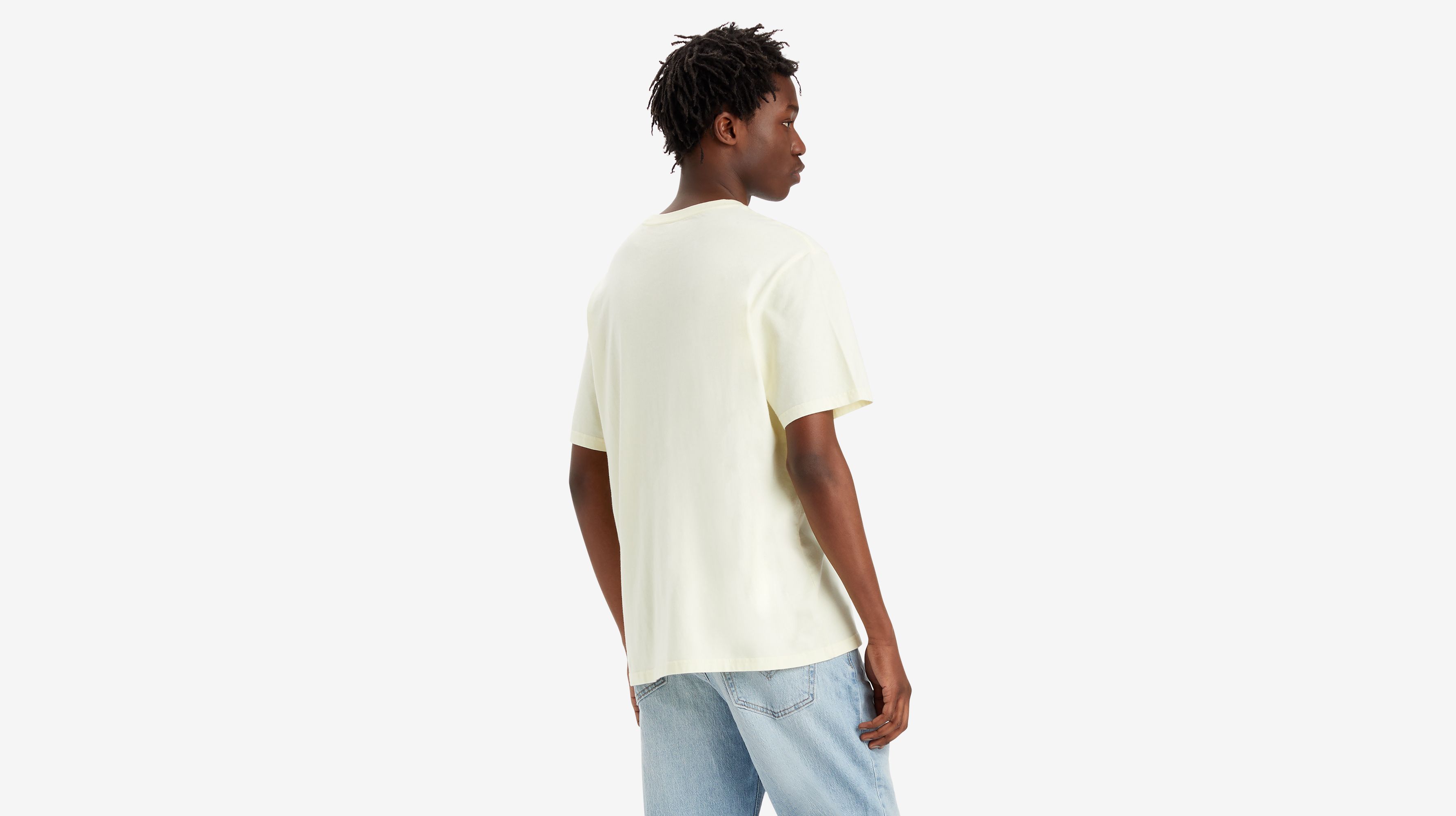 T-shirt graphique Relaxed - Headline Pear Sorbet - Jaune