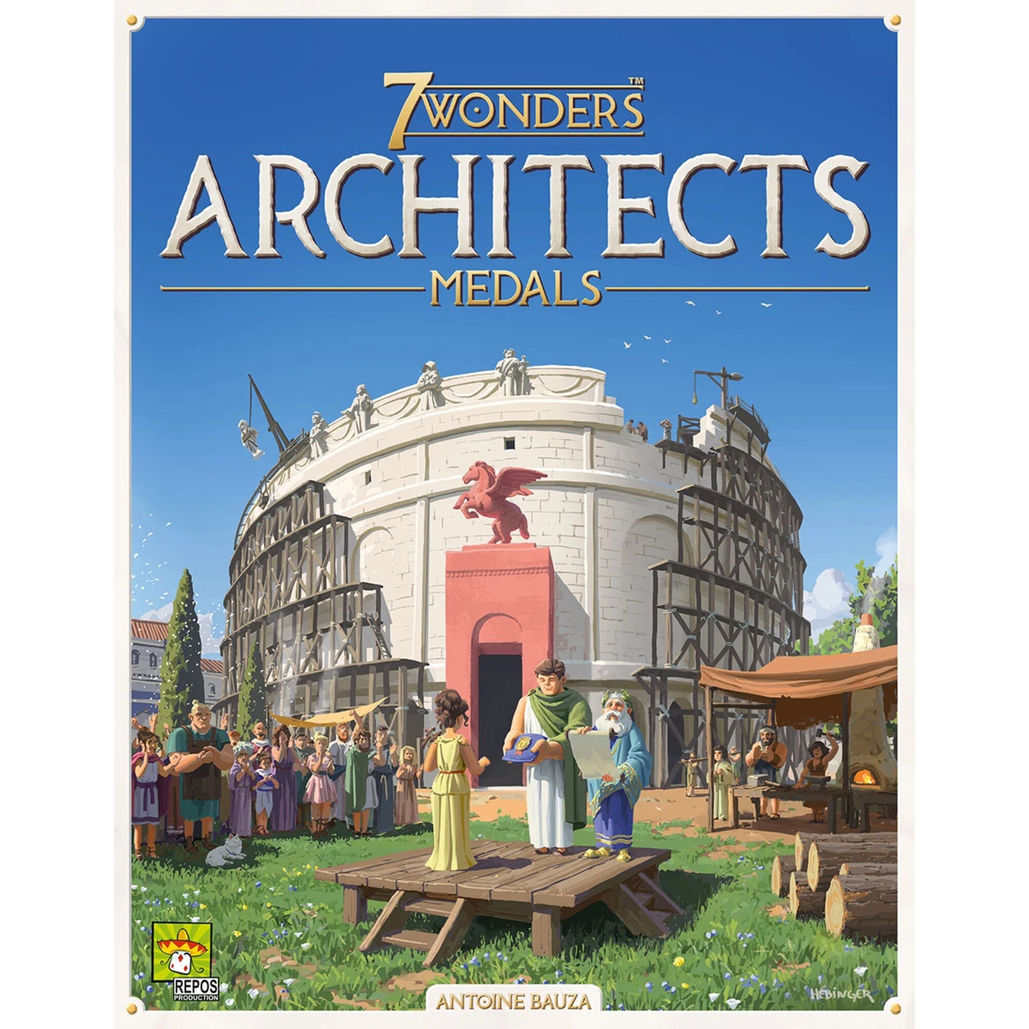 Asmodee Brettspiel 7 Wonders Architects - Medals