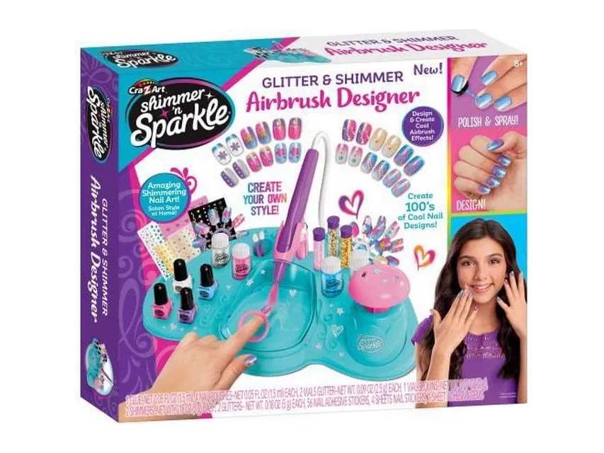 SHIMMER N SPARKLE AIRBRUSH NAIL DESIGN STUDIO