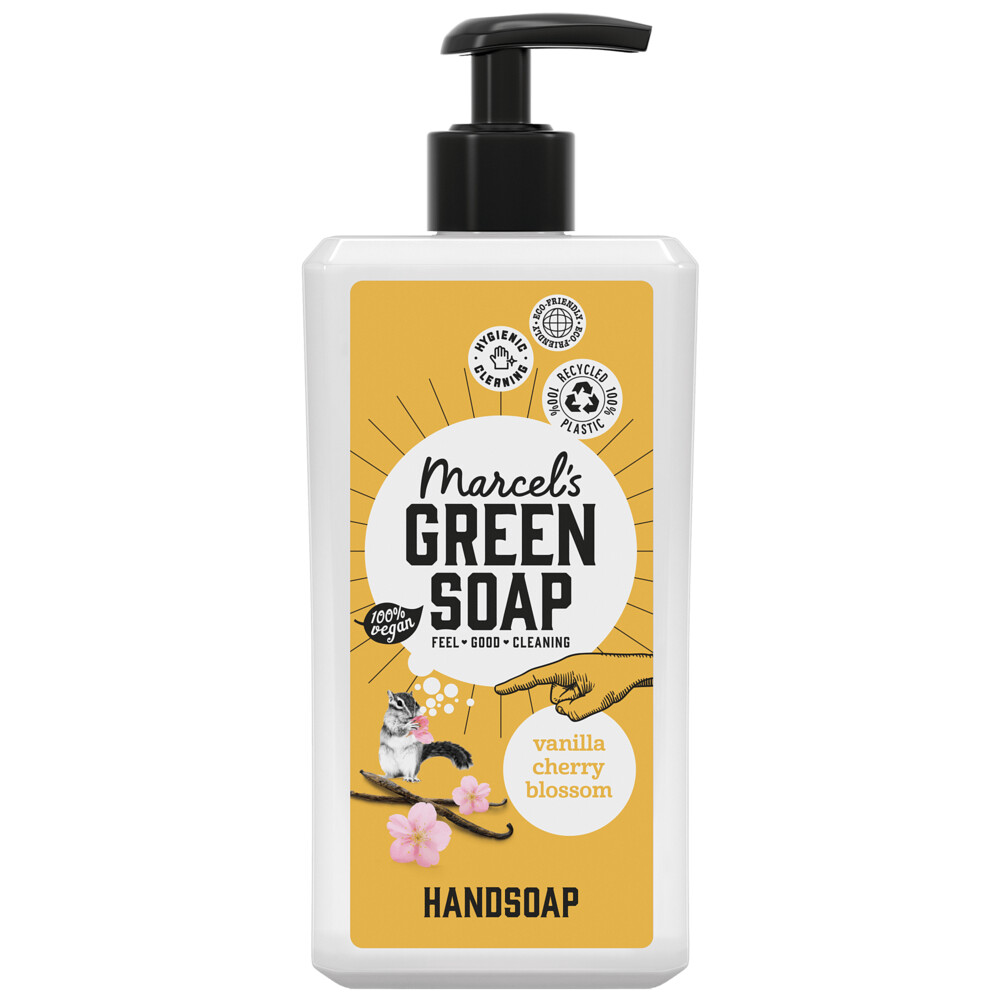 Marcel's Green Soap Handzeep Vanille & Cherry Blossom500 ml