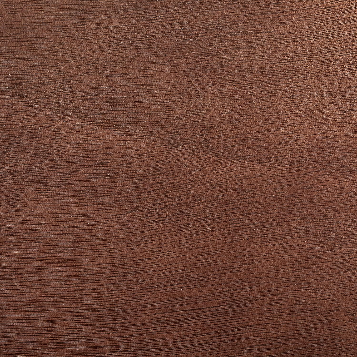 Beliani Esszimmertisch Gummibaumholz MDF- Platte 150x90 cm Dunkles Mahagoni Holz Ephrata