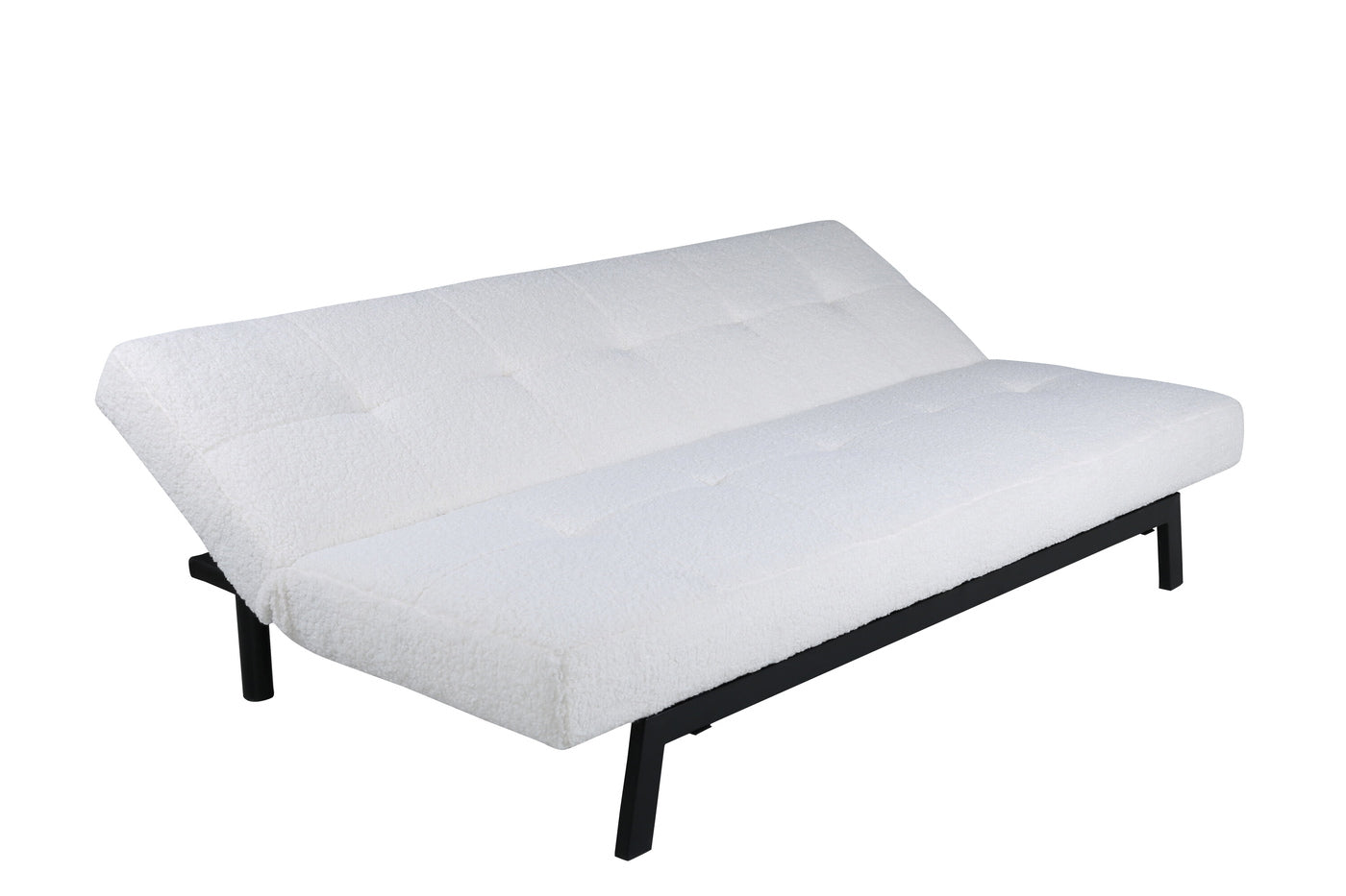 FjÃ´rd - Slaapbank Wit - 180cm - Teddy - Bodil