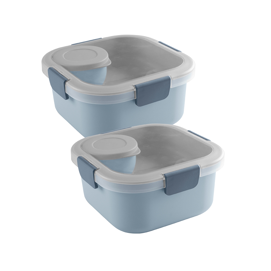 Sunware sigma home food set van 2 lunchbox - blauw