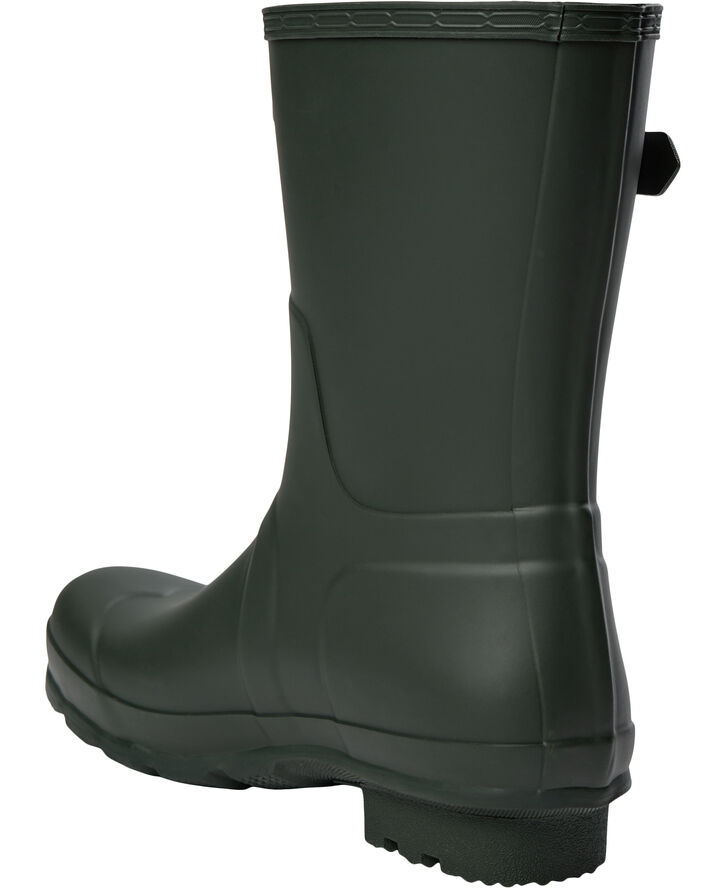 Hunter MENS ORIGINAL SHORT BOOT Green