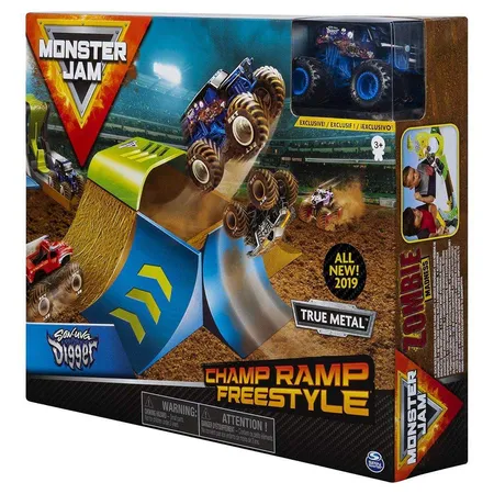 Spin Master Monster Jam Stunt Spielset, 1 Stück, sortiert