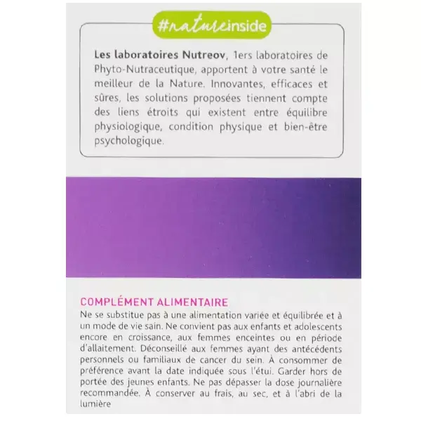 Nutreov Physcience Menophytea Tratamento para Ondas de Calor Diurnas e Noturnas 120 cápsulas