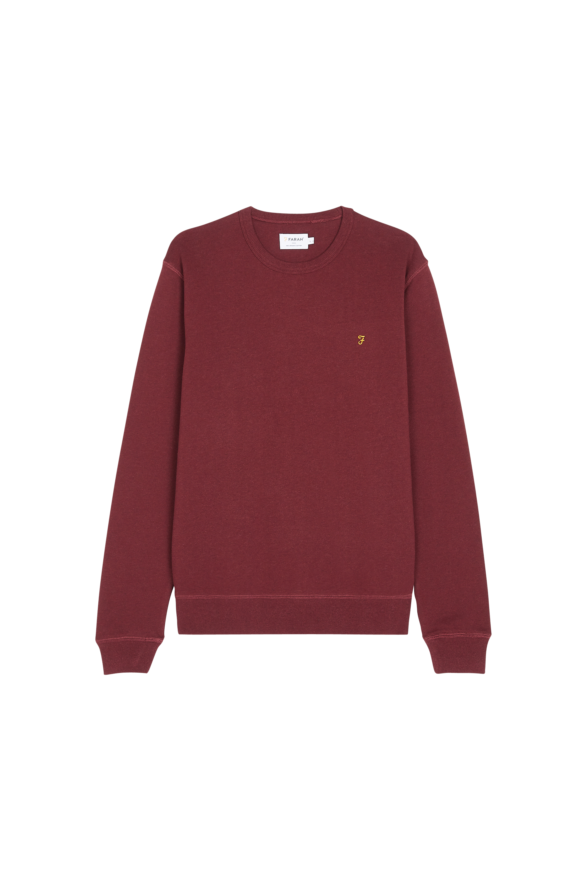 FARAH Sweat TIM CREW Rouge