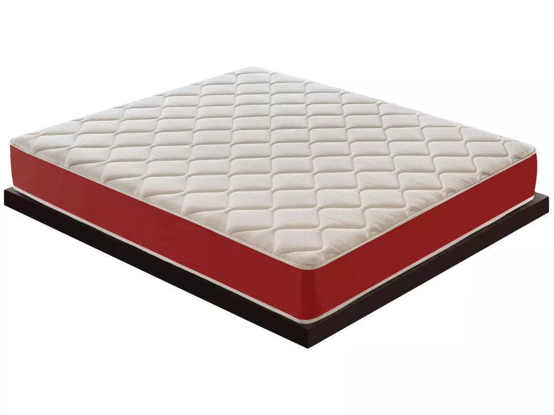 Matelas à ressorts ensachés et mousse mémoire - 9 zones différentes 80x190 cm
