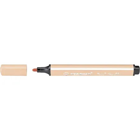 Gefederter Dreikant-Filzstift - STABILO Trio Scribbi - Einzelstift - apricot