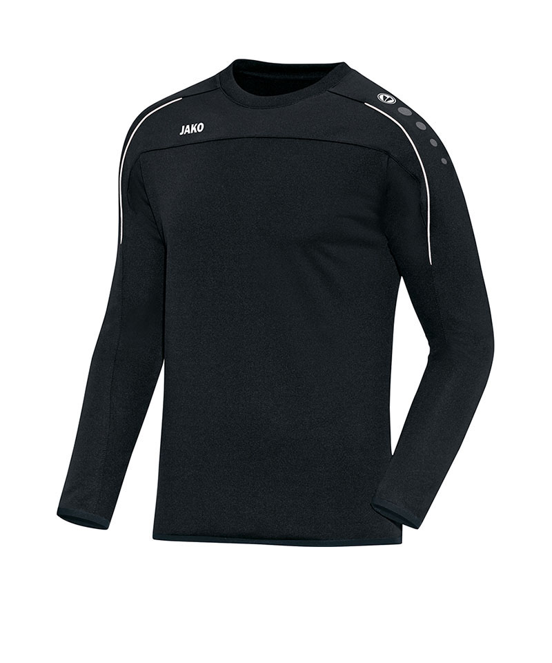 JAKO Classico Sweatshirt Kids Schwarz Weiss F08