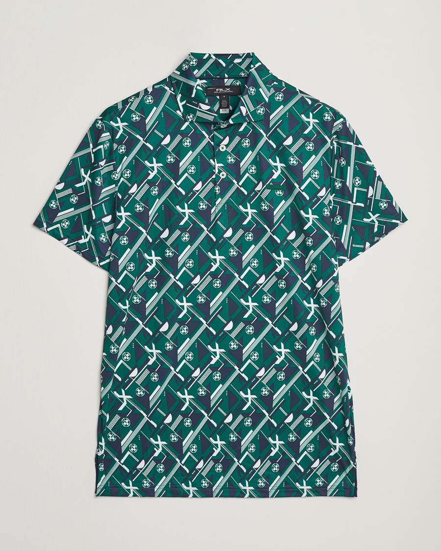 RLX Ralph Lauren Airflow Active Polo Kelly Green/Action Graphic