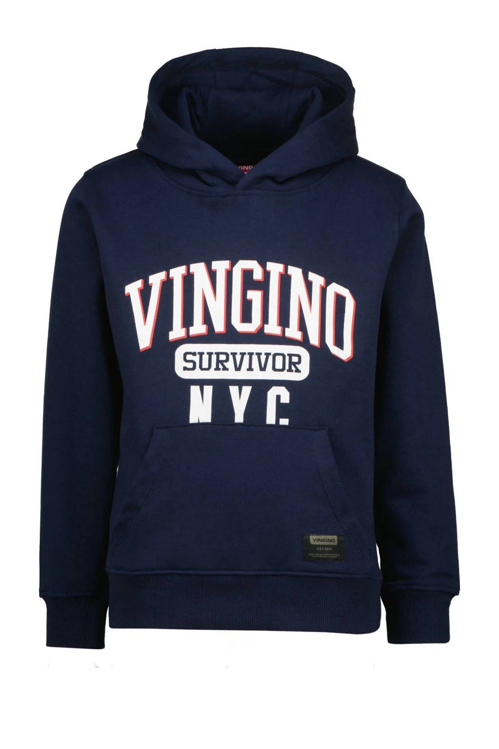 Vingino hoodie Noit met logo donkerblauw
