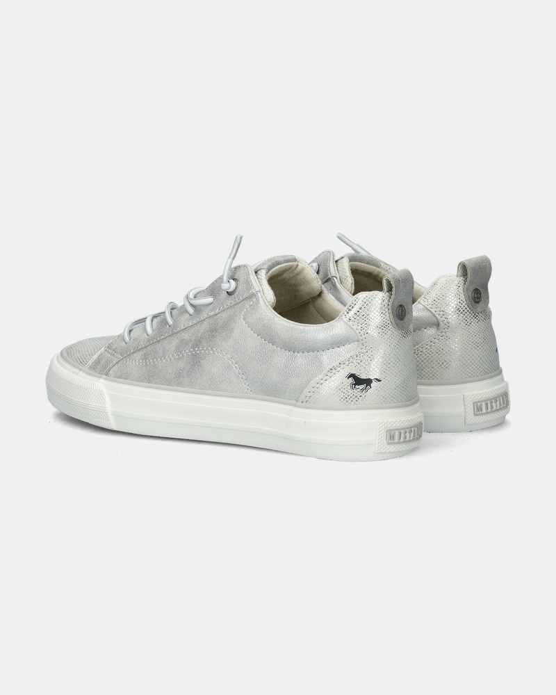Mustang Lage sneakers  - zilver