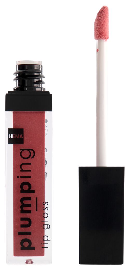 plumping lipgloss rose clair
