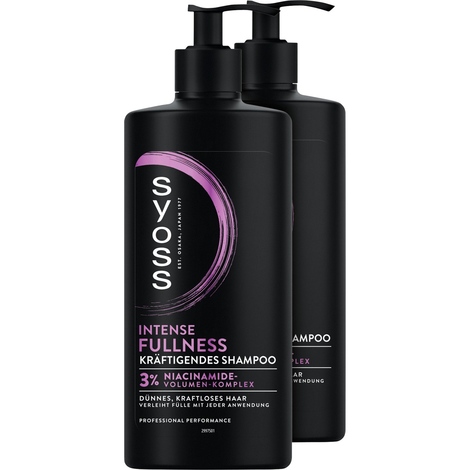 Syoss Shampoo Intense Fullness 2x440ml