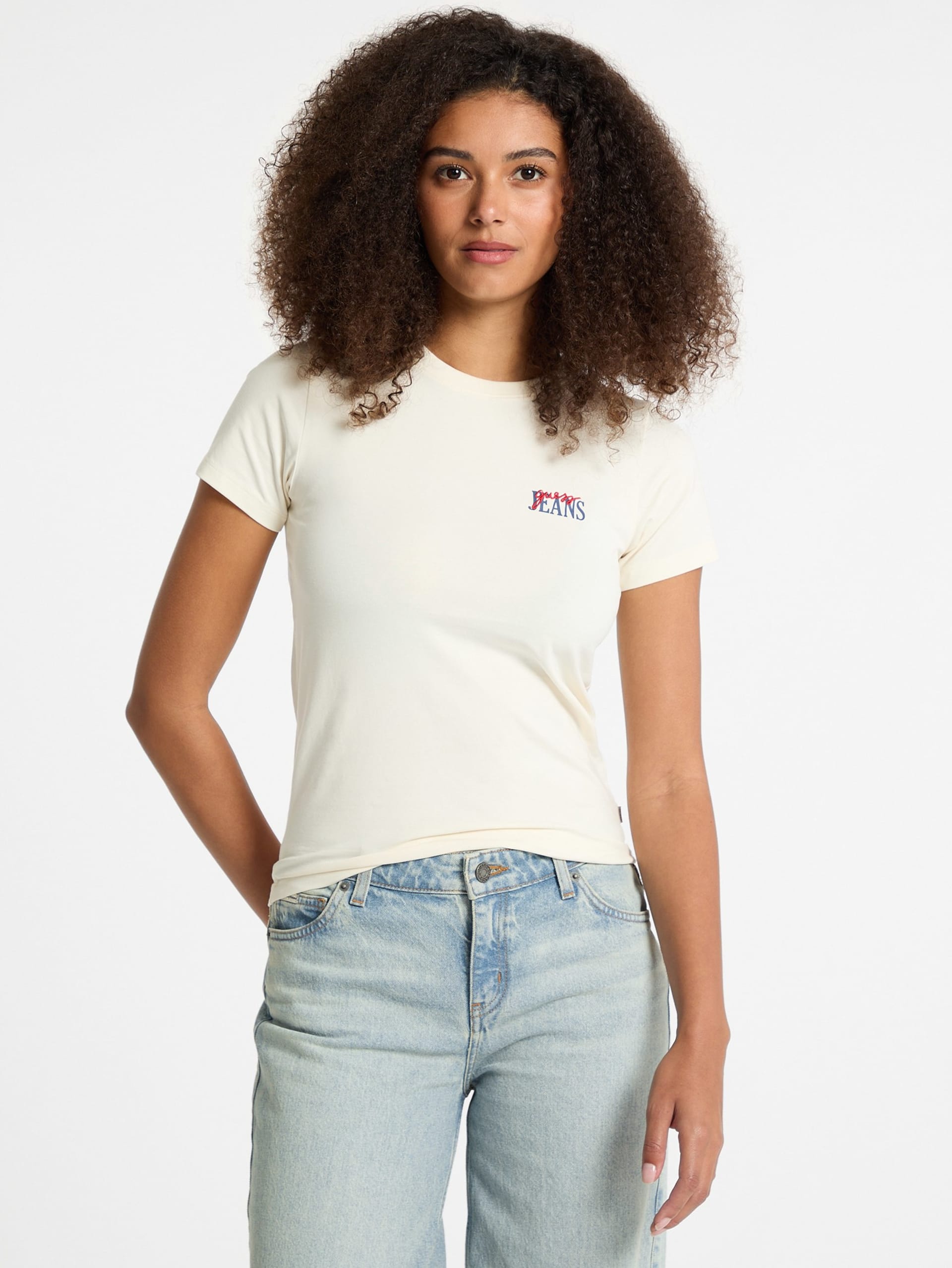 Camiseta Slim com Logo