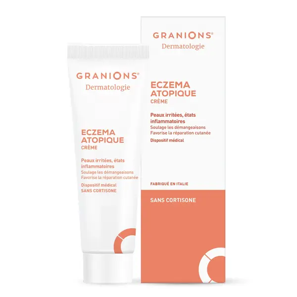 Creme para Eczema GRANIONS - Anti-Coceira - Pele Irritada - Sem Cortisona - 30ml