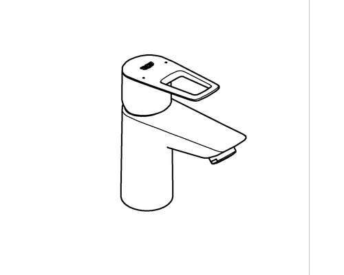 GROHE START LOOP 2020 chromen wastafelmengkraan 23882001