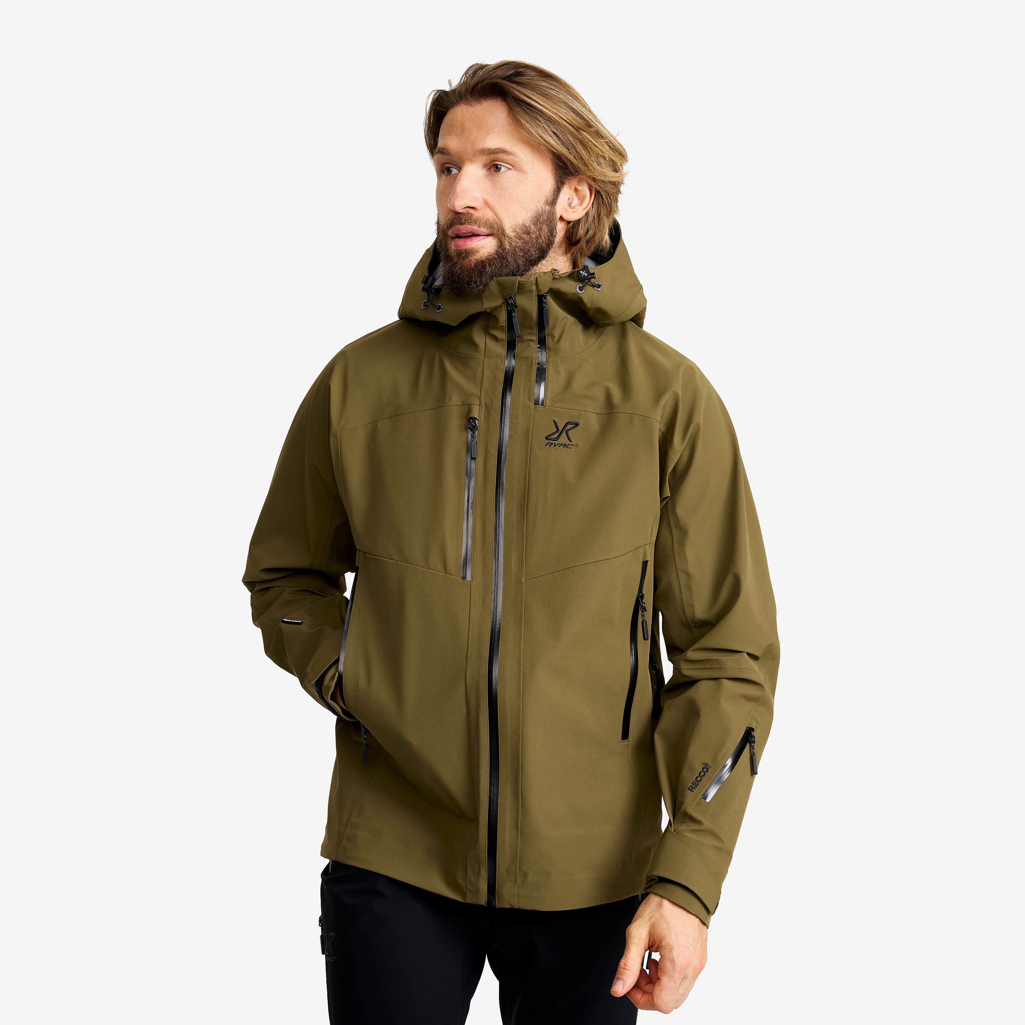 Cyclone 3L Shell Jacket Herre Dark Olive