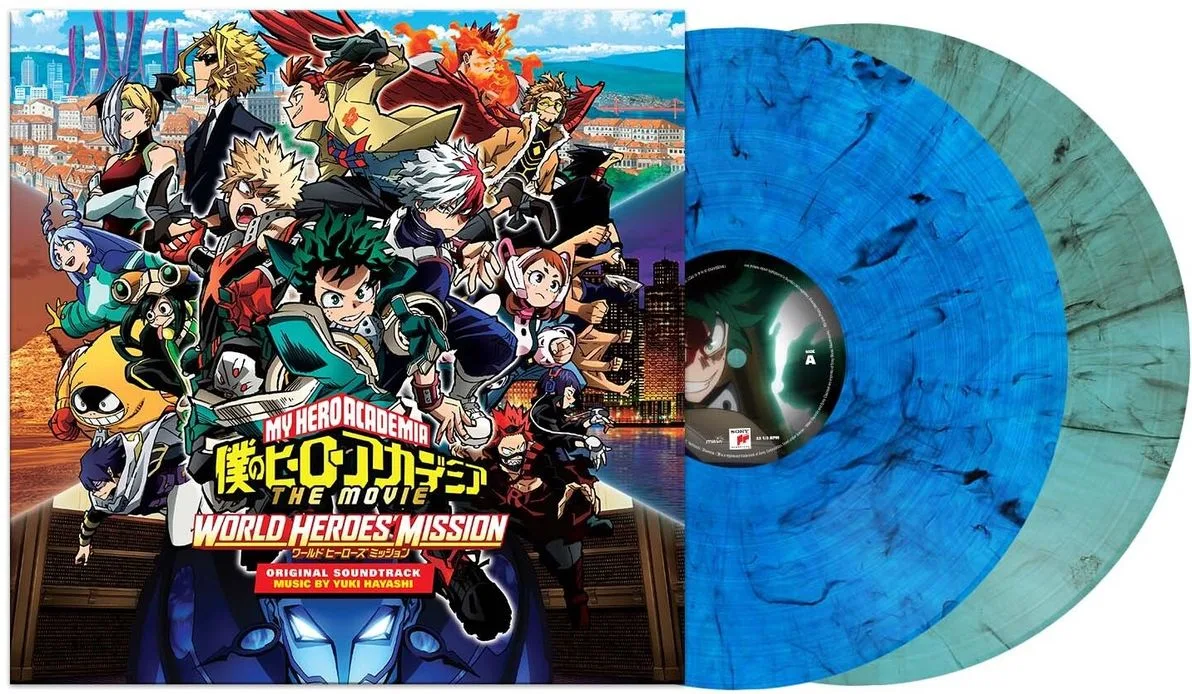 Yuki Hayashi - My Hero Academia: World Heroes' Mission (2 LP) Disques vinyle Bande originale