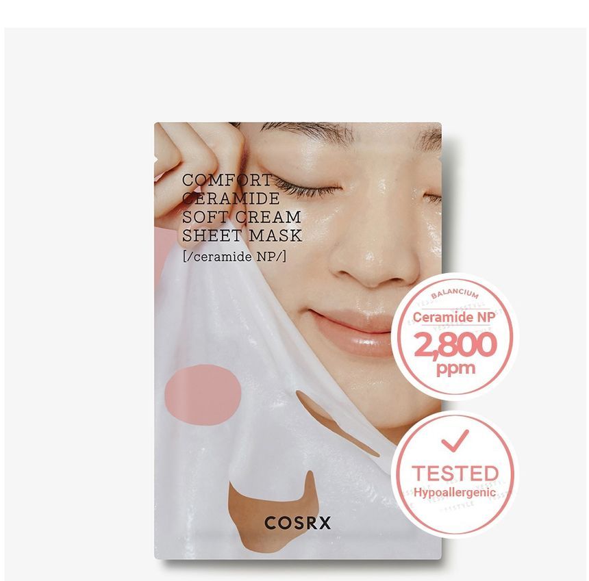 COSRX - Balancium Comfort Ceramide Zacht Crème Sheetmasker