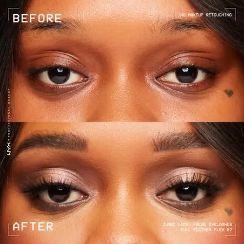 Jumbo Lash Vegan Reusable False Lash Full Feather Flex