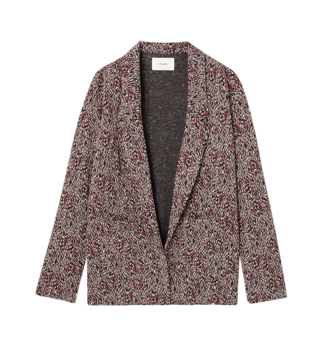Veste en jersey pailleté Femme - Imprimé multicolore