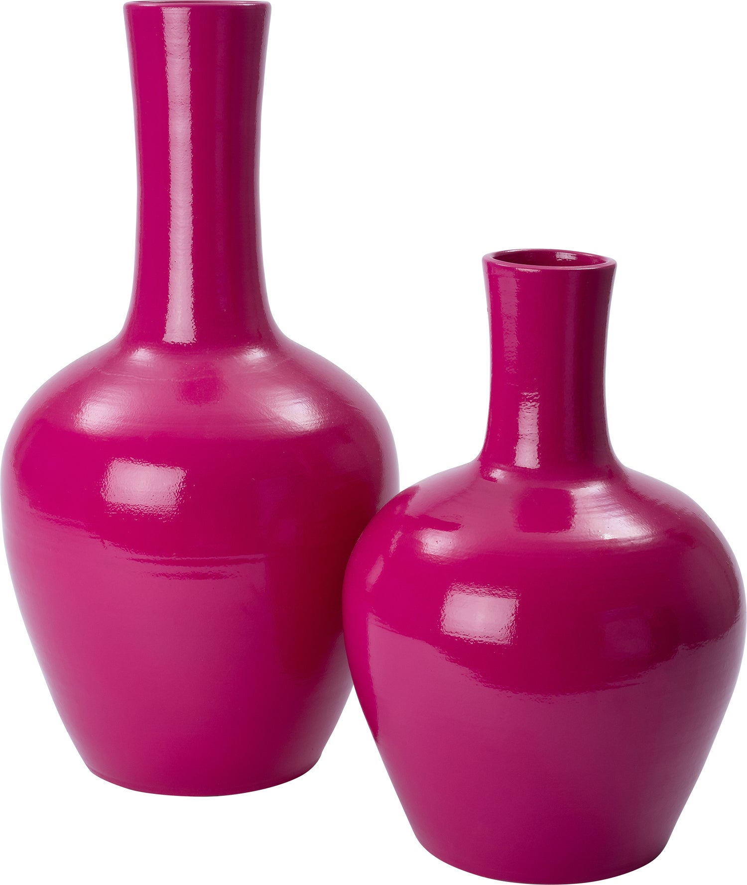 Intratuin vaas Xav roze D 35 H 50 cm