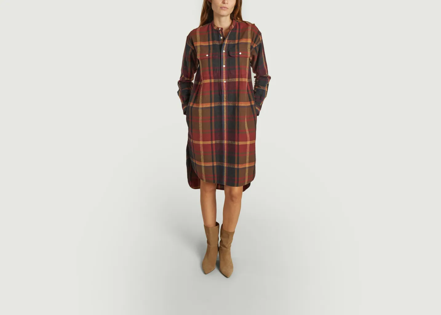 Robe chemise à carreaux Polo Ralph Lauren