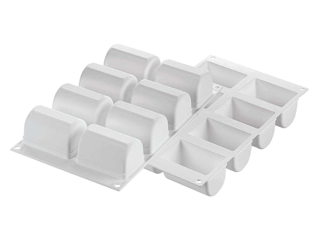 Moule silicone - 8 bûchettes - 30 x 17,5 cm - Silikomart