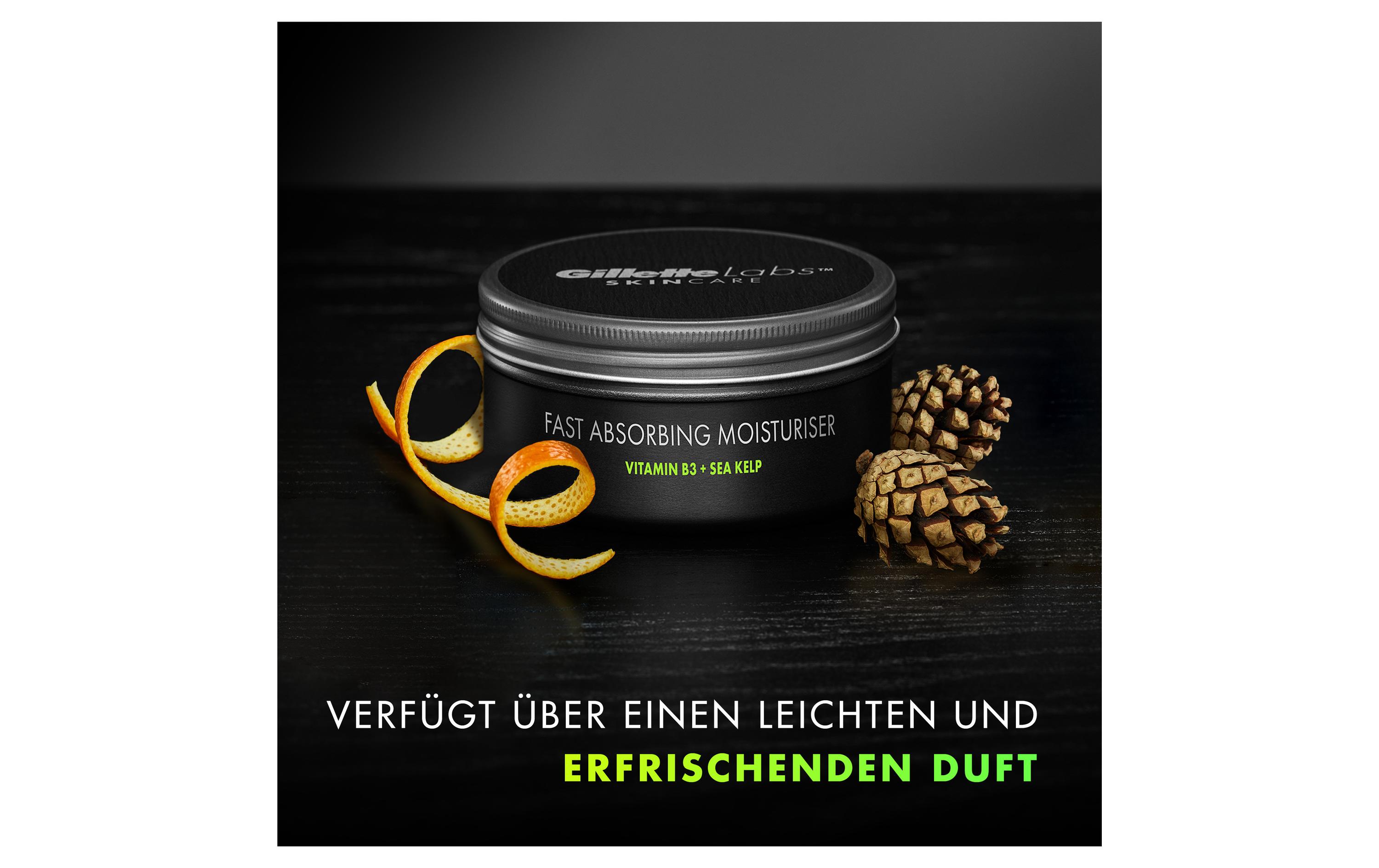 Feuchtigkeitscreme 100 mlSchnell einziehende Hautpflege für nach der Rasur