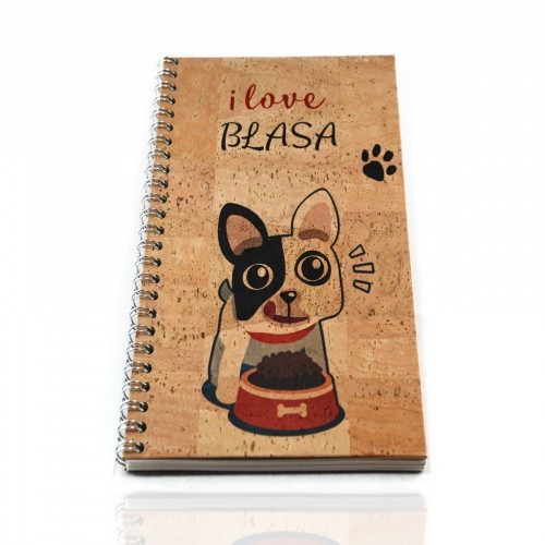 Caderno de cortiça 