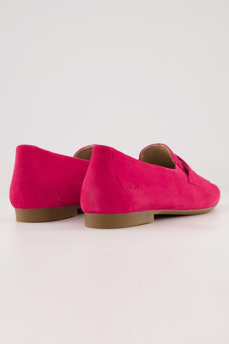 Remonte Suede-Loafer, Suede-Leder, Weite H