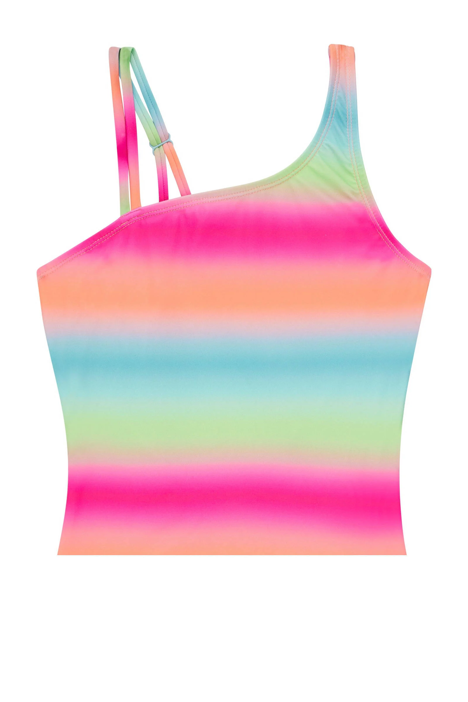 Protest badpak PRTRICA JR roze/groen/blauw
