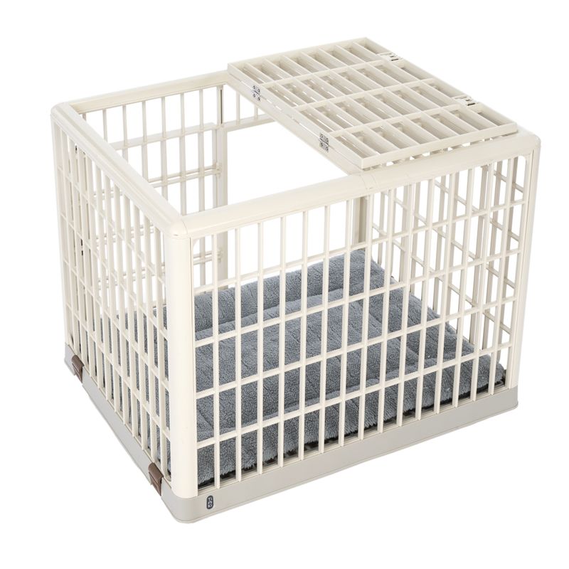 Cage d'intérieur TIAKI avec coussin pour chien